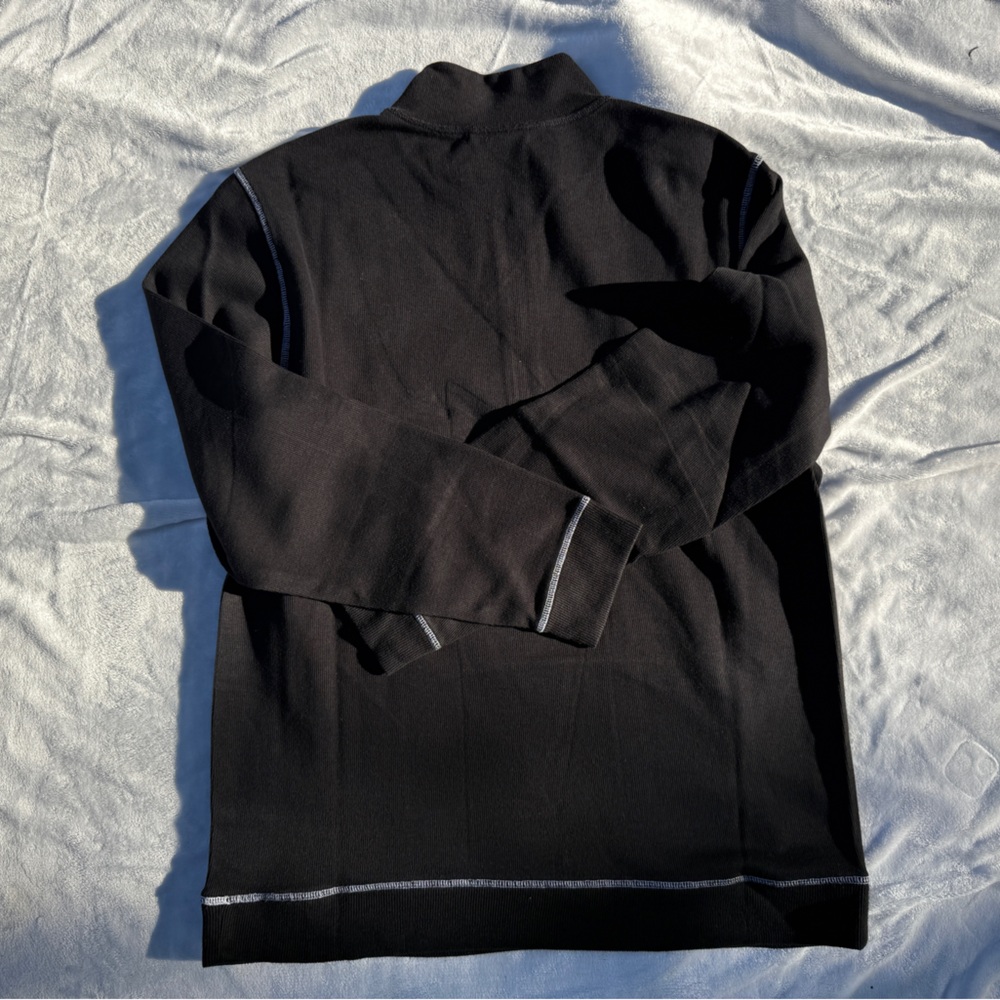 Boston University Charles River Apparel Black Sweater with White Accents Large - Picture 5 of 7